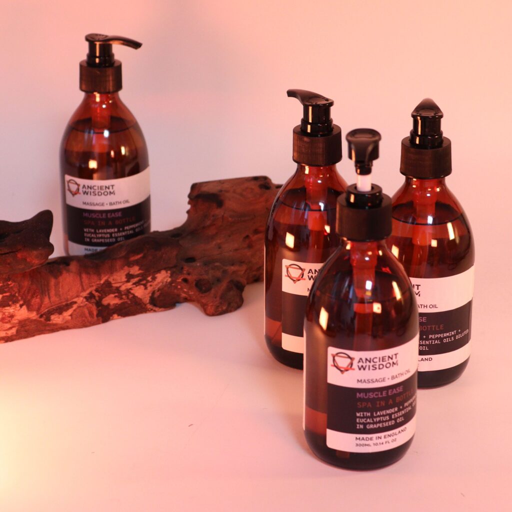 Huile de massage et de bain d'aromathérapie - Relaxante 300 ml