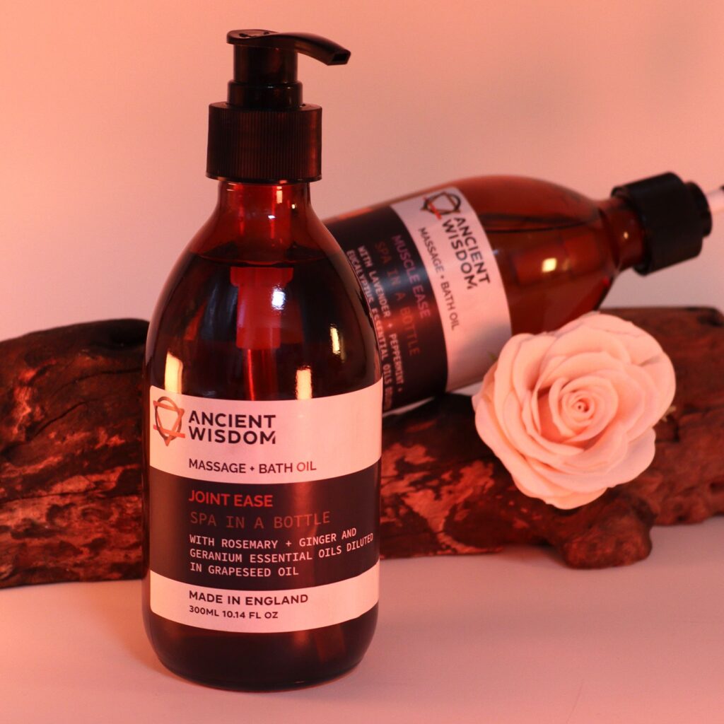 Huile de massage et de bain d'aromathérapie - Articulations 300 ml