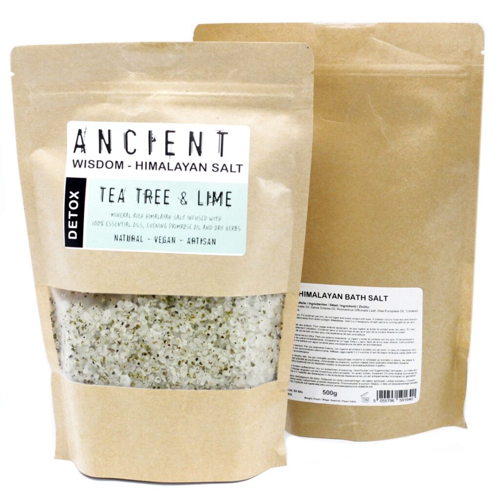Mélange de sels de bain de l'Himalaya - Détoxification
